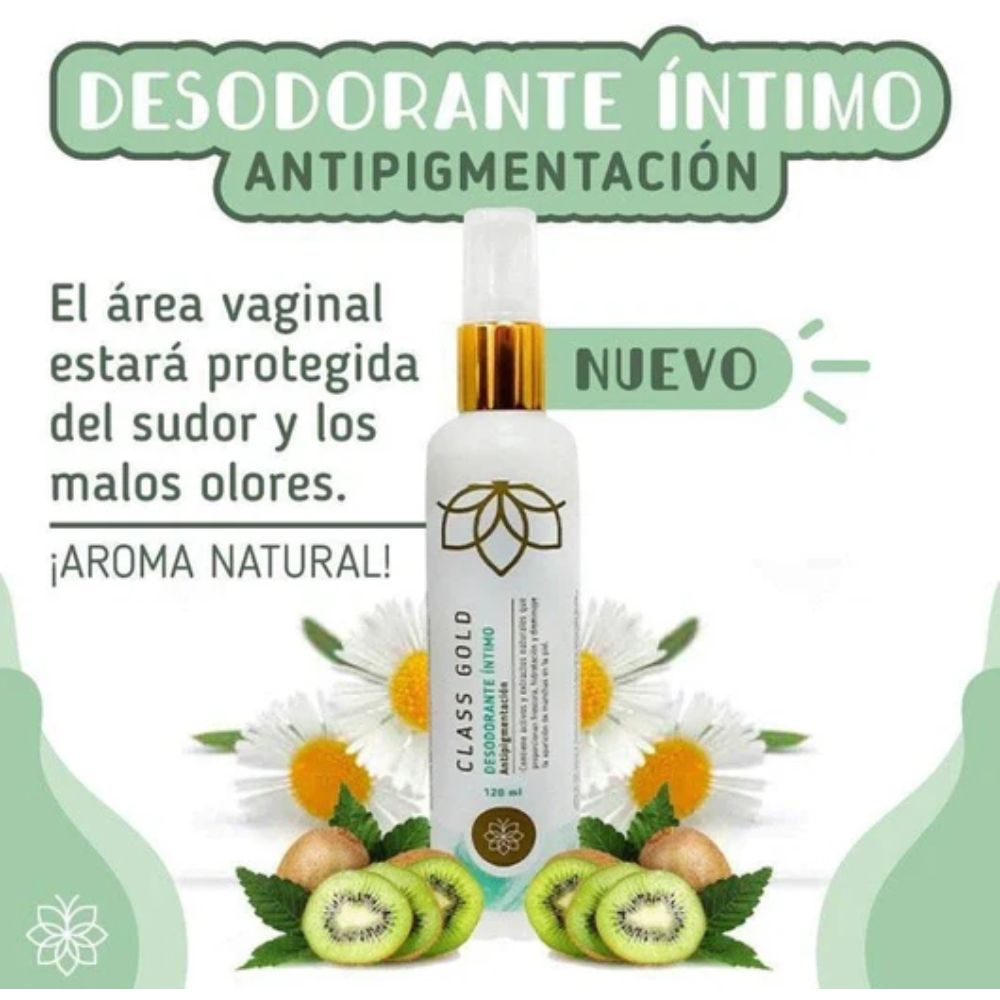 Class Gold Tropical Intimate Deodorant 120ml Green (1 pack)